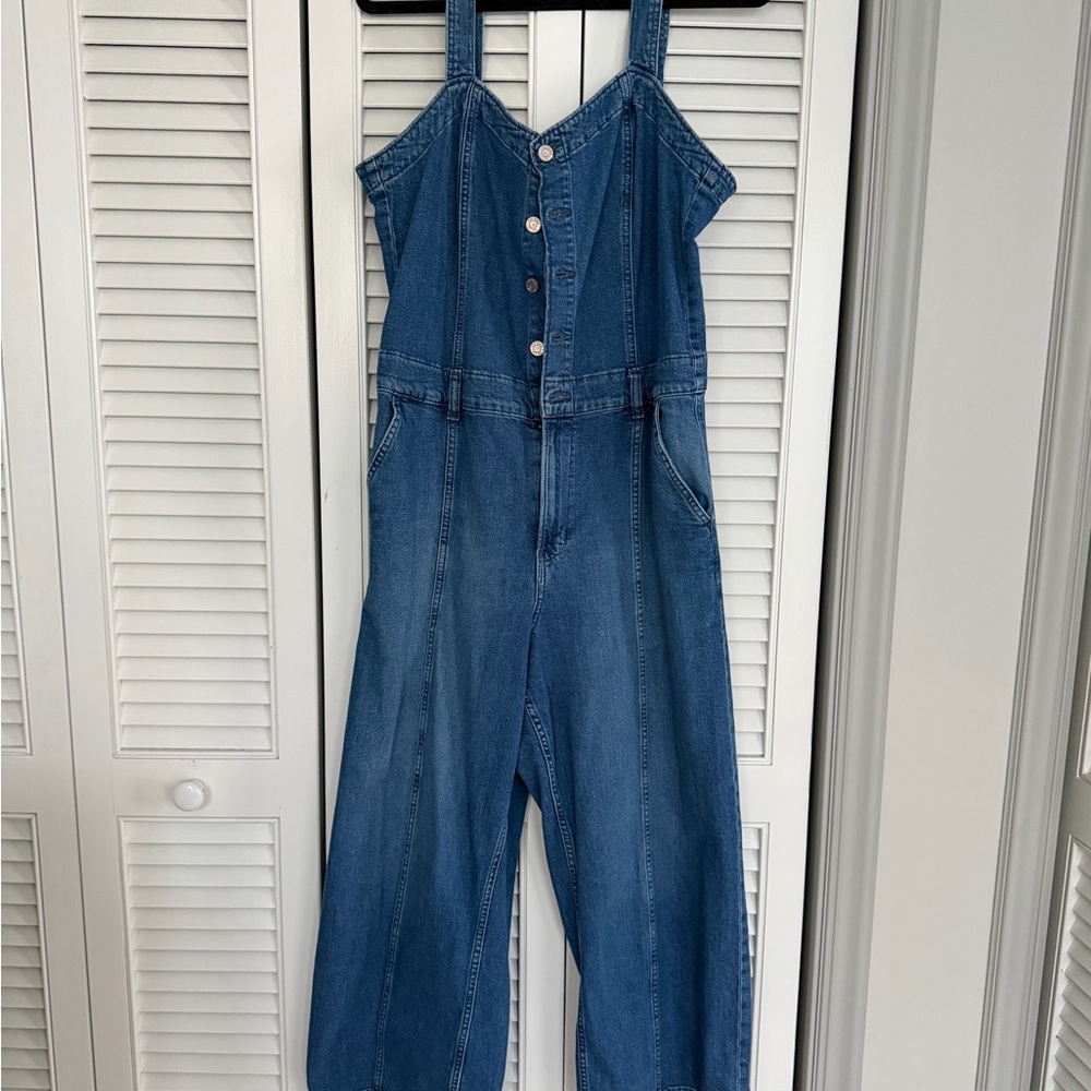 GAP Blue Denim Collar